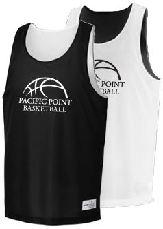 Adult/Youth - Sport-Tek PosiCharge Mesh Reversible Tank, Black/White